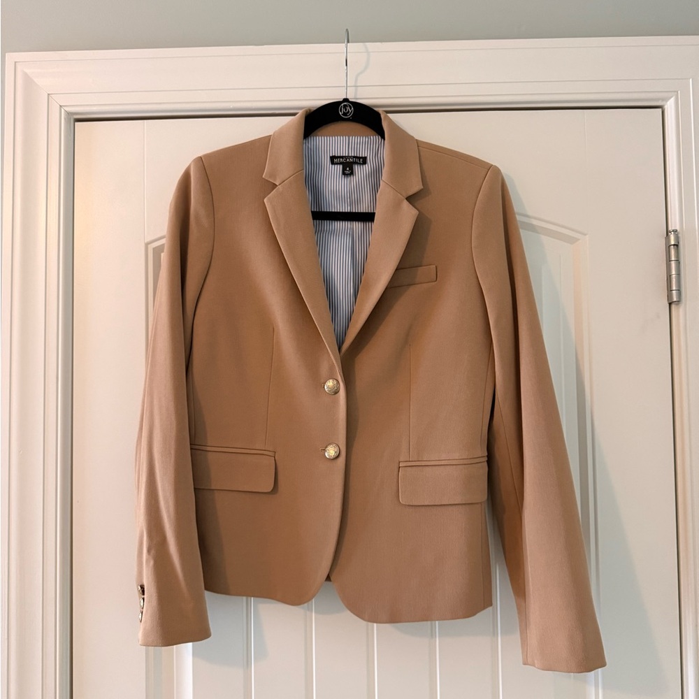 J. Crew Factory Camel Blazer